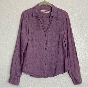 Richards Linen Button Down Shirt 2